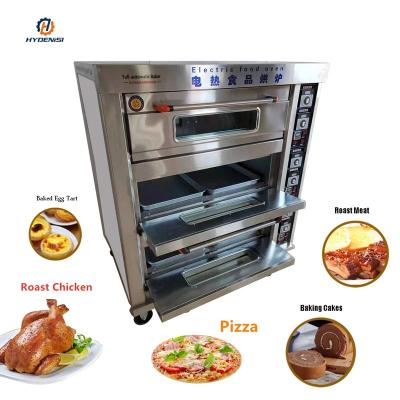 China Commercial Electric Oven Maker Industrial Baking Equipment Automatic Automatic Pizza Oven Machine Digital Time Control Pizza Maker for sale