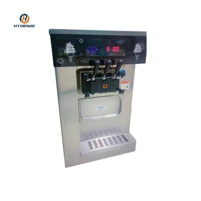 China High Quality Ice Cream Maker 3 Flavors Soft Serve Ice Cream Machine Factory Power Time Frozen Milk Mix for sale