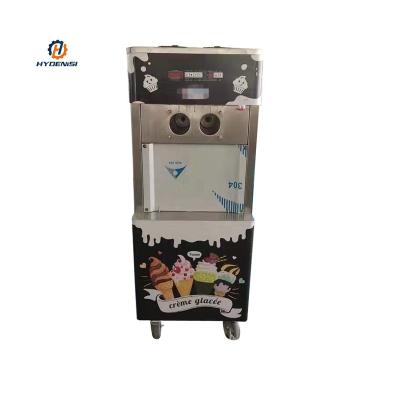 China Factory Commercial Soft Serve Ice Cream Snack Machine 3 Flavors Soft Serve Ice Cream Maker Frozen Dissert with Milk Preparation for sale