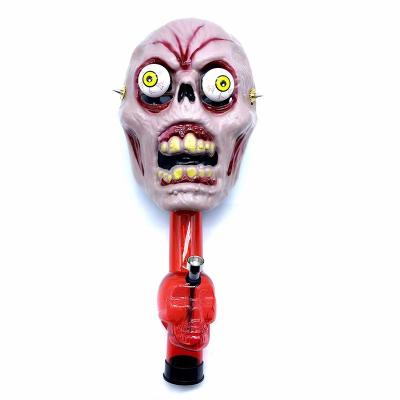 China New Arrrivel Colorful Mask Hookah Smoking Pipe Water Shisha Silicone Halloween Party Hookah for sale