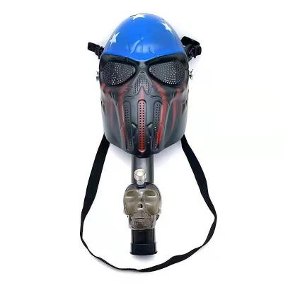 China New Arrrivel Colorful Mask Hookah Smoking Pipe Water Shisha Silicone Halloween Party Hookah for sale