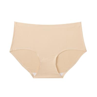 China Calcinhas Antibacterial Seamless Sexy Seamless Ice Briefs Women Underwear Women Satin Ladies Panties for sale