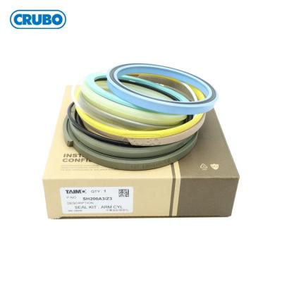 China good quality oil resistance SH200A3 SH200Z3 ARM BOOM BUCKET cylinder gasket kit gaskets for sumitomo excavator for sale