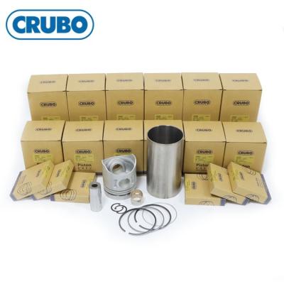 China Crawler Excavator D550 HD700 Diesel Engine Spare Parts 6D31 6D31T Piston Set ME012858 For DH700-7 SK200-5 for sale