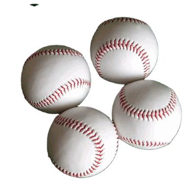 China PVC 9 Inch Baseball Training PVC In Bulk Schools Cork Rubber Baseball Customized Logo Available for sale