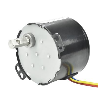 China 50KTYZ 120V 220V 240V Totally Enclosed Spinning Heads Customized RPM 1 Torque 110 120 High Claw Pole Synchronization Permanent Magnet AC Motor for sale