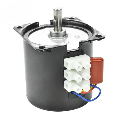 China 60KTYZ 220V 50Hz Single Phase Motor 60KTYZ Mini Totally Enclosed Synchronous AC Motors For BBQ for sale