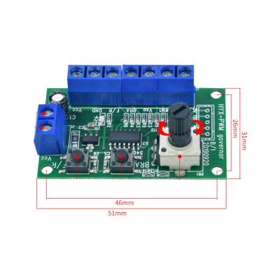 China DC 5V 28V BLDC Driver Brushless Dc Motor Controller Model 3650 3525 2430 2418 PWM Speed ​​Control With CW CCW Brake Function PWM1 for sale