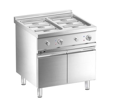 China Floor Western Electric Bain Marie with Cabinet for sale