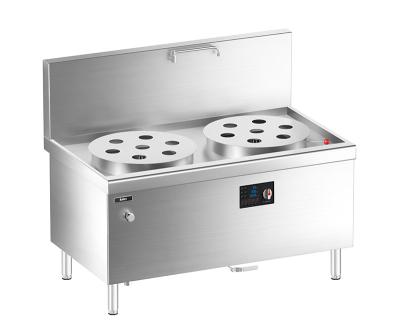 China Floor Chinese Electric Double-tank Steamer Stove for sale