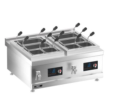 China Desktop Induction  Double-tank  Pasta Cooker for sale