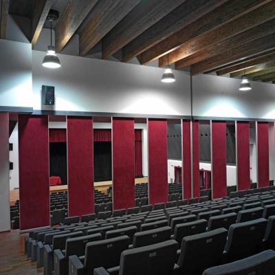 China Australia Modern Functional Sound Proof Movable Theater Partition Wall Acoustic Movable Partition For Auditorium for sale