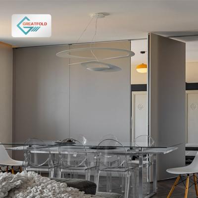 China Residential Sliding Movable Melamine Functional Panel Walls Modern Living Room Partition Walls For Home for sale