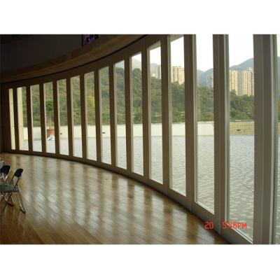 China Commercial Glass Sliding Wall Door Aluminum Furniture Frame Glass Partition For Commercial Establishment for sale