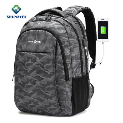 China Waterproof Ready To Ship Customized Laptop USB Backpack Large Capacity Backpack Travel for sale