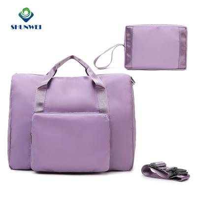 China Travel business outdoor ready to ship Oxford cloth waterproof storage folded bag men and women large capacity folding travel bag for sale