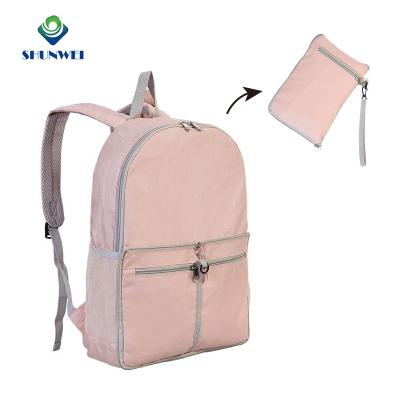 China Waterproof Ready To Board Climbing Backpack Outdoor Travel Sports Climbing Bag College Student School Folding Rucksack for sale