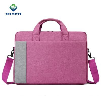 China Work Business Outdoor Ready To Ship Logo Waterproof Oxford Fabric Men Shoulder Body Bag Laptop Briefcase Crossbody Man Custom Made for sale