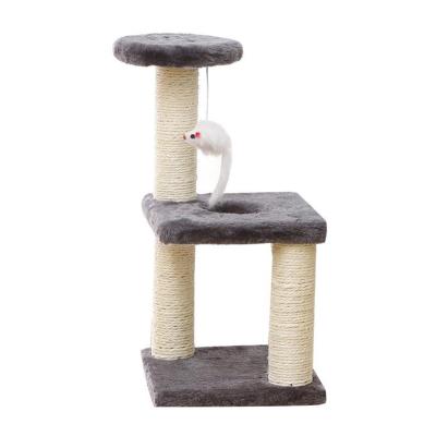 China New Design Viable Wholesale Custom Stable Cat Toys Interactive Cat Tree for sale