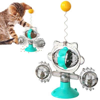 China Viable Competitive Price Automatic Pet Laser Cat Ball Spinning Teasing Hunting Toy For Indoor for sale