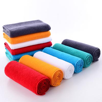 China Wholesale Custom QUICK DRY Pure Cotton Sports Towel Soft Absorbent Thick Towel Sports Cotton Towel QUICK DRY for sale