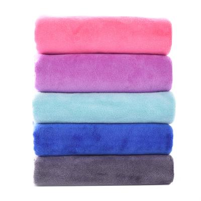 China Factory wholesale microfiber bath towels car towel super thick absorbent compressed and non-shedding dry towel car cleaning for sale