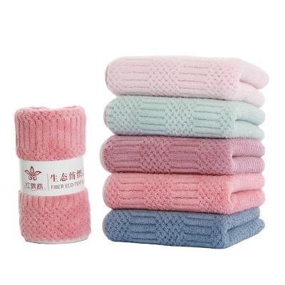 China QUICK DRY premium microfiber towel are high quality soft water-absorbent soft towels custom logo quick-drying car cleaning cloths for sale