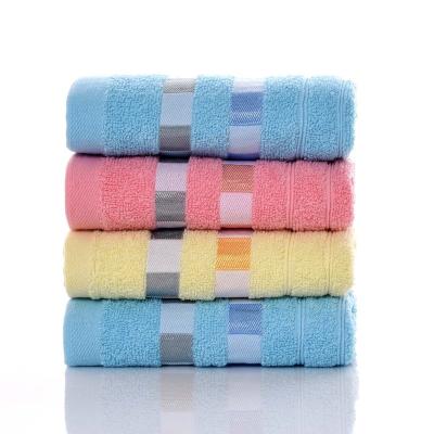 China Wholesale QUICK DRY Cotton Towel Factory Cheap Disposable Kitchen Towel Color Grid Cut Out Custom Logo Water Absorbent Soft Other Towel for sale