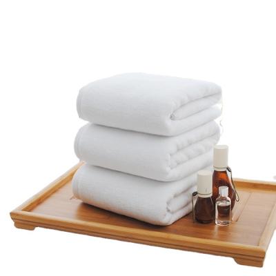 China Wholesale Luxury Soft 100% Cotton Bath Towels For Hotel Or Hotel Pool White Towel for sale