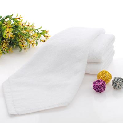 China Viable Promotional White Washcloth 5 Star Color Face Towel 100% Cotton Hotel Towel for sale