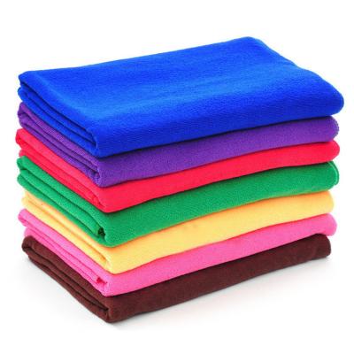 China QUICK DRY factory wholesale bath towel microfiber absorbent towel made in China customized logo non-linting towel for sale