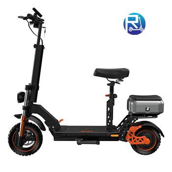 China Youngsters 2022 black customizable aluminum body 1200w super stable electric scooter for sale