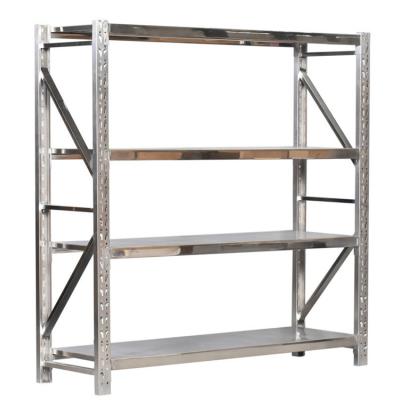 China Industrial Corrosion Protection 304 Stainless Steel Sheet Shelves Storage Racks For Warehouse for sale