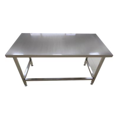 China Commercial Food Grade Stainless Steel Work Table Kitchen Equipment Restaurant Laboratory Stainless Steel Work Table for sale