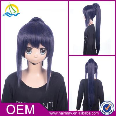 China The other product Cosplay sexy anime wig blue cosplay ponytail new for sale