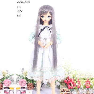 China LONG 1/3inch long straight baby STRAIGHT - doll wigs for sale