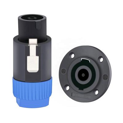 China 8Pins LoundSpeaker Power Male Plug Connector NL8 Speaker Amplifier Adapter and Chassis Plug Speak PowerCon Male Plug Connector for sale