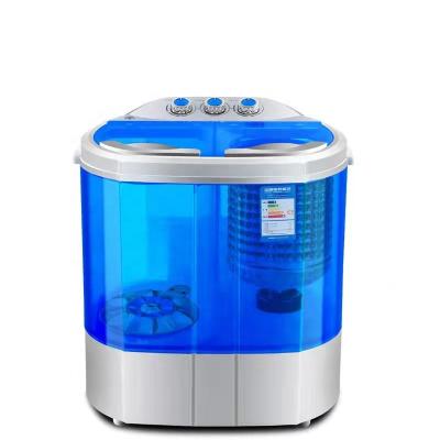 China Hot Selling 110V Amazon Mini Tub UV Disinfection Mini Washing Machine Semi-automatic Twin Household Portable Washing Machine With Dryers for sale