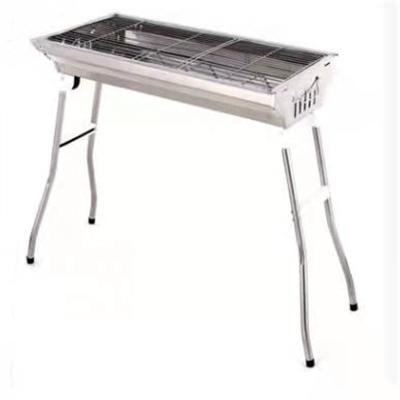 China Wholesale Portable Stainless Steel Folding Stainless Steel Charcoal BBQ Grill Backyard BBQ Grill Stove For Sale for sale