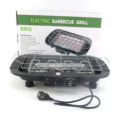 China Mini Hotel Table Top Grills Multifunctional Indoor Korean Smokeless Electric Barbecue Stove Portable BBQ Grill for sale