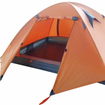 China Diagonal Tying Type Dome Tent 2 Person Polyester Ultra Light Rainproof Sunshade Hot Selling Large Dome Tent for sale