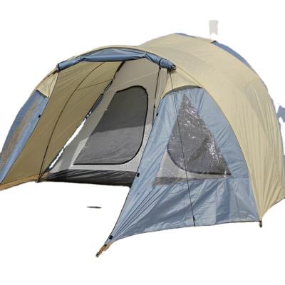 China High quality multiplayer waterproof portable outdoor portable cheap camping tent diagonal tie type for sale