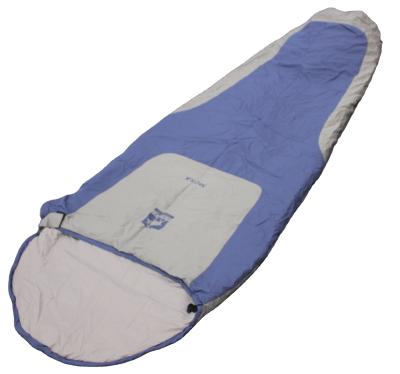 China Mummy Camping Sleeping Bag Cheap Fiber Filled 3 Season Mummy Single Sleeping Bag for sale