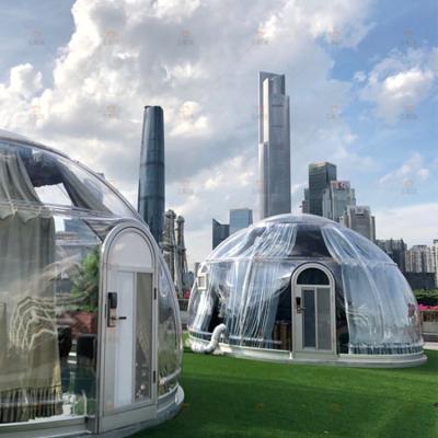 China Water Proof/Fireproof Waterproof PC Domes, Bubble Tent Glamping Geodesic Dome Astronomical House For Sale for sale