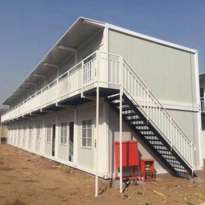 China 20ft Deepblue Modern Smart House Standard Cheap Prefab Steel Structure Design Garden Office Buildings Light Wooden House for sale