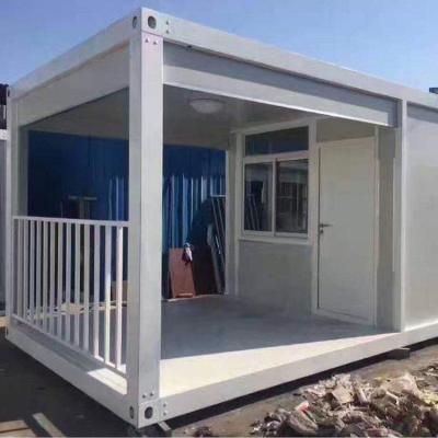 China Modern Prefab Container Cabin Garden Office Shed Building Houses Outdoor Office Homes Ready Made Tiny Kitchen for sale