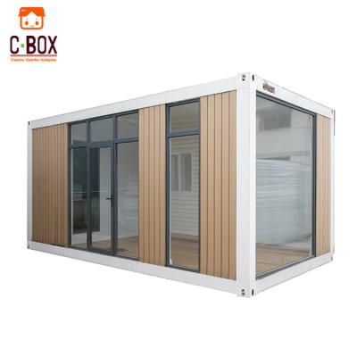 China Cbox China 20ft Modern Prefab Container House Fast Flat Pack Container House Concrete Rooms For Sale for sale