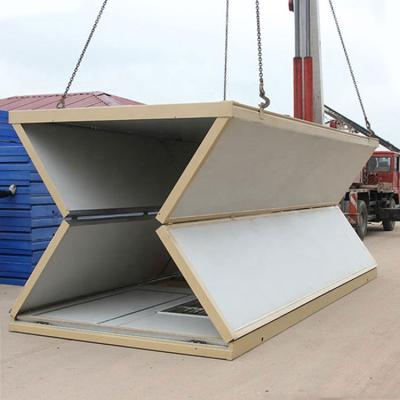 China Modern Wholesale Low Cost Prefab 20ft Modular Portable Container Prefab Collapsible House for sale