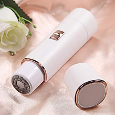 China Mini USB Four Replaceable Electric Eyebrow Epilator Portable Facial Hair Remover Chefs Soft Touch Beauty Products for sale