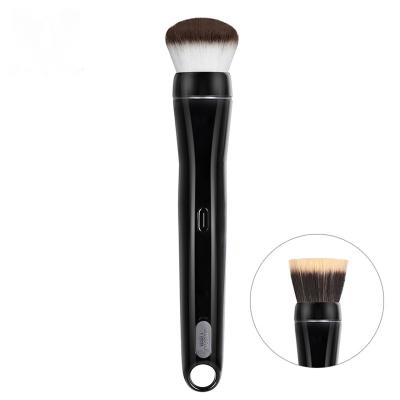 China Angular Blush 2 In 1 Electric Rechargeable Private Label Makeup Brushes for sale